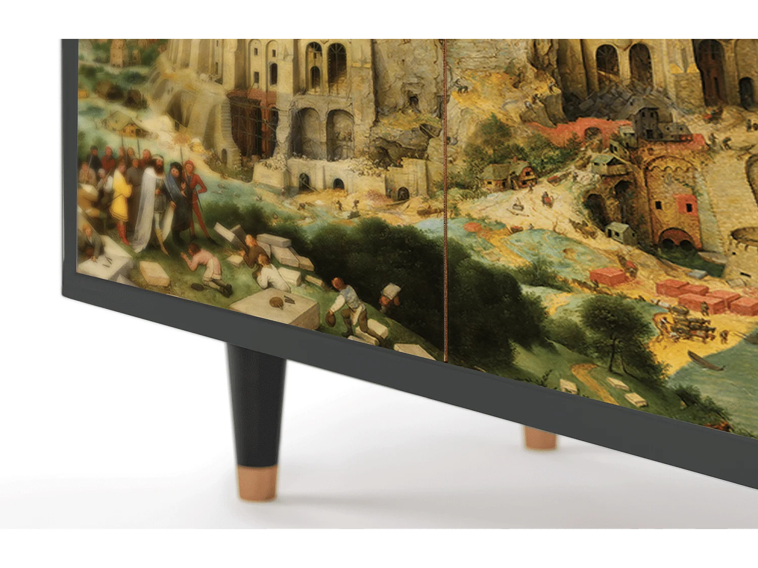 Kredens - 94x96x48 cm - BS3 - Elder The Tower, Antracyt