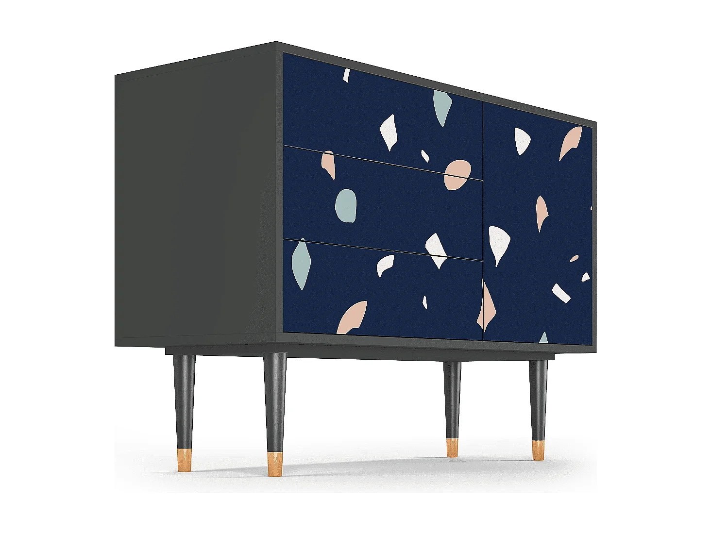 Aparador - 115х84х41 cm - S3 - Space Satellites, Antracita