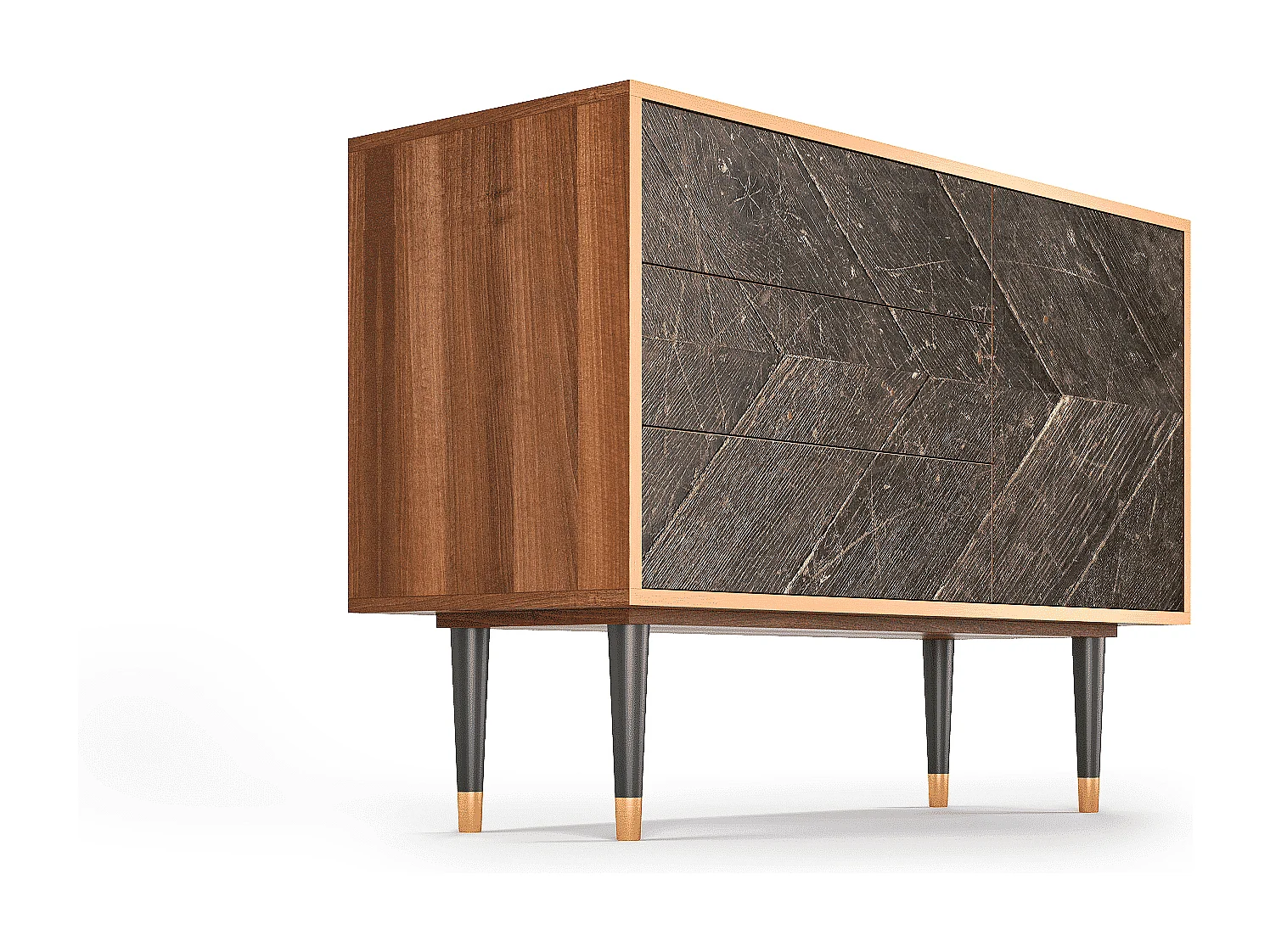 Credenza - 115х84х41 cm - S3 - Wise Tree, Noce