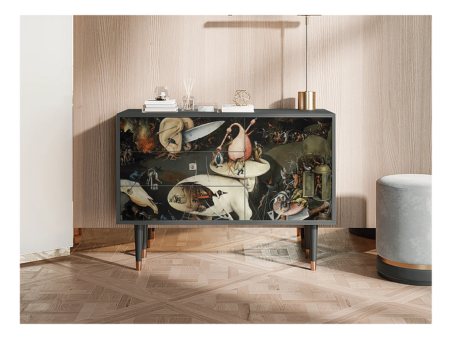 Buffet - 115х84х41 cm - S3 - The Garden 2, Anthracite