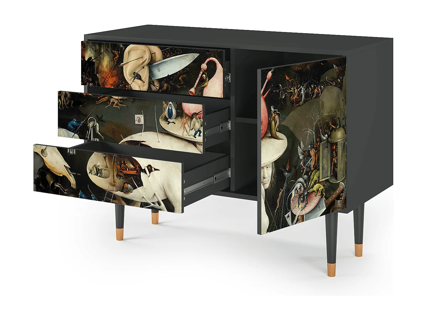 Buffet - 115х84х41 cm - S3 - The Garden 2, Anthracite