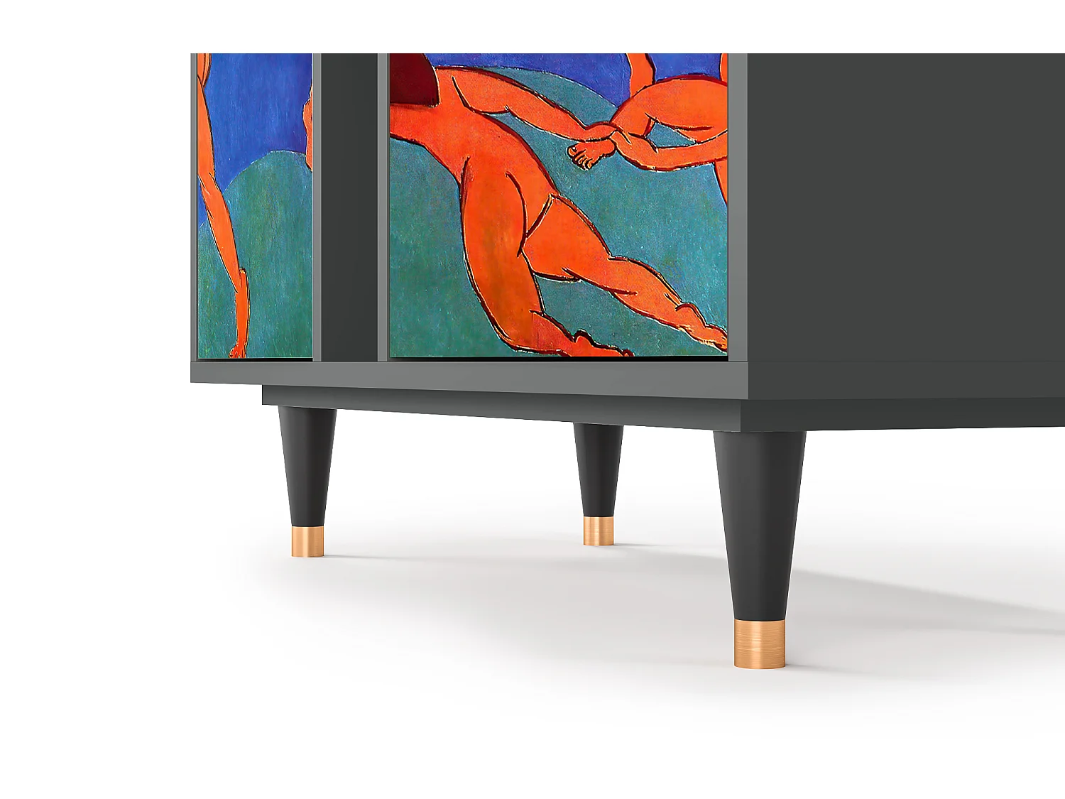Kredens - 94х96х41 cm - BS5 - The Dance by Matisse , Antracyt