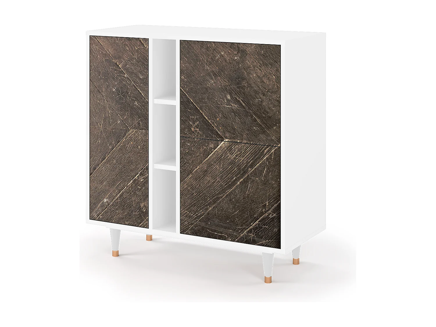 Aparador - 94х96х41 cm - BS5 - Wise Tree, Blanco