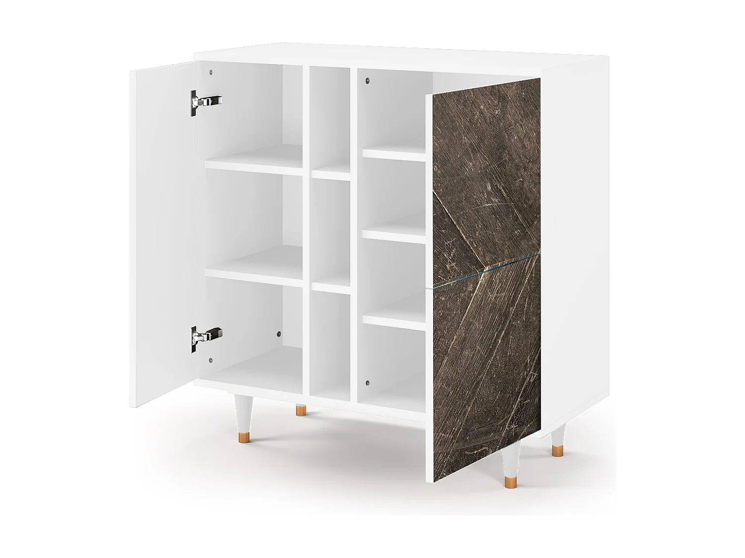 Aparador - 94х96х41 cm - BS5 - Wise Tree, Blanco