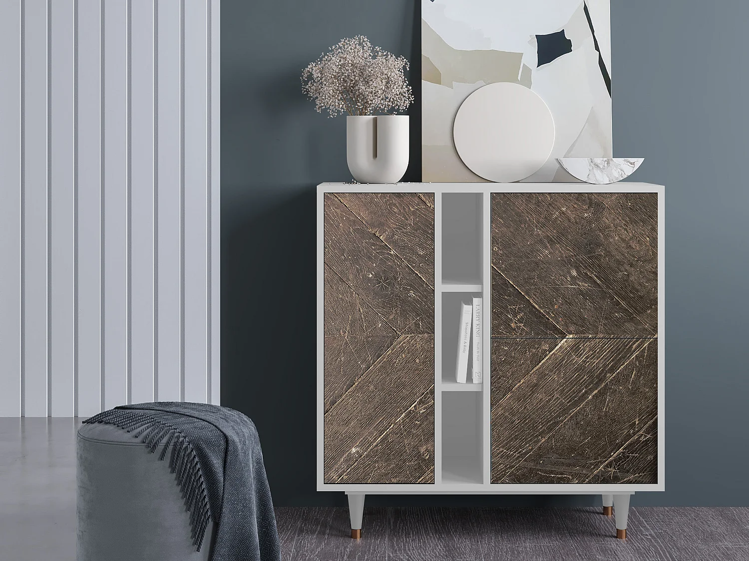 Credenza - 94х96х41 cm - BS5 - Wise Tree, Bianco