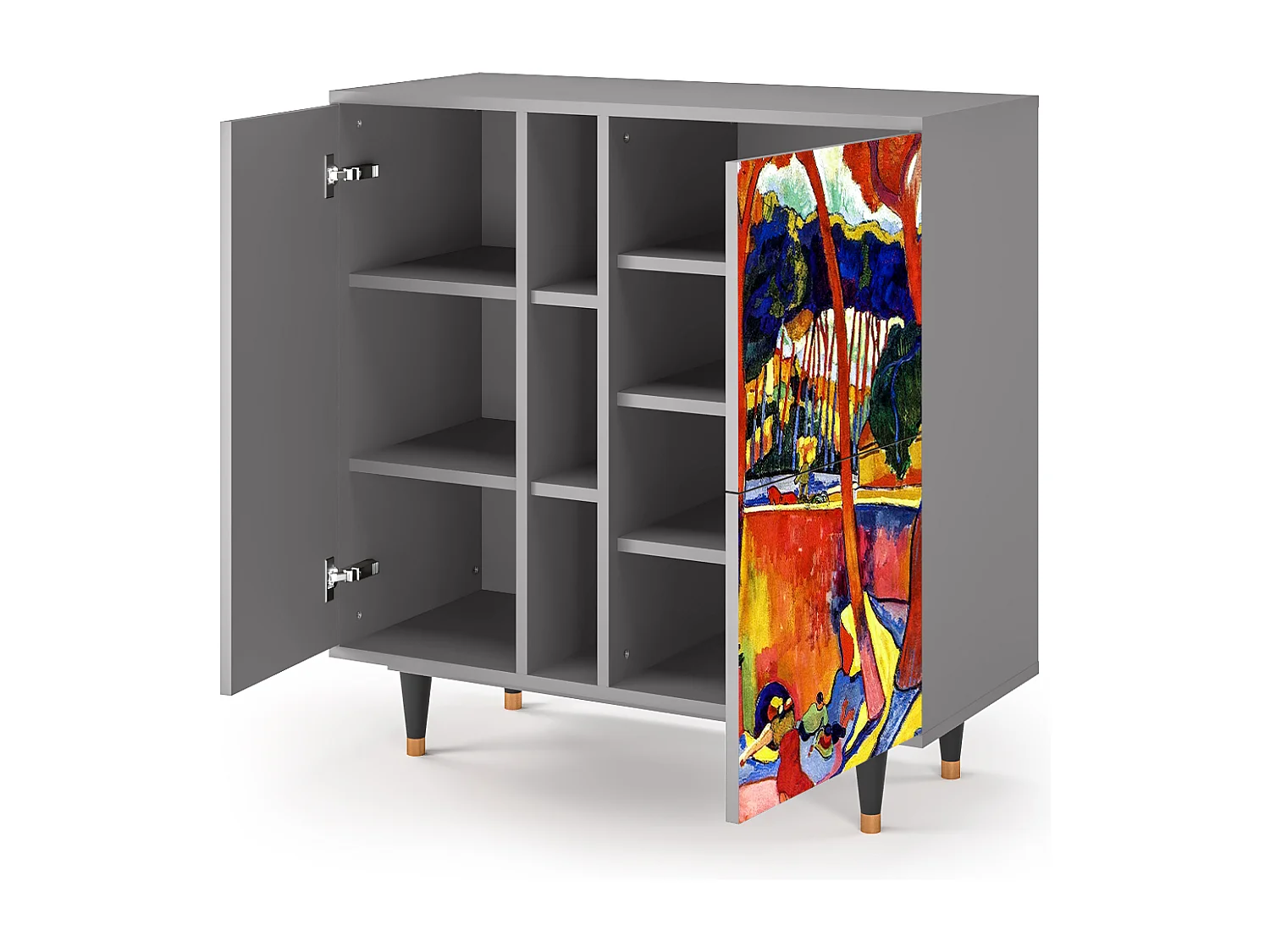 Buffet - 94х96х41 cm - BS5 - The Turning Road, Gris