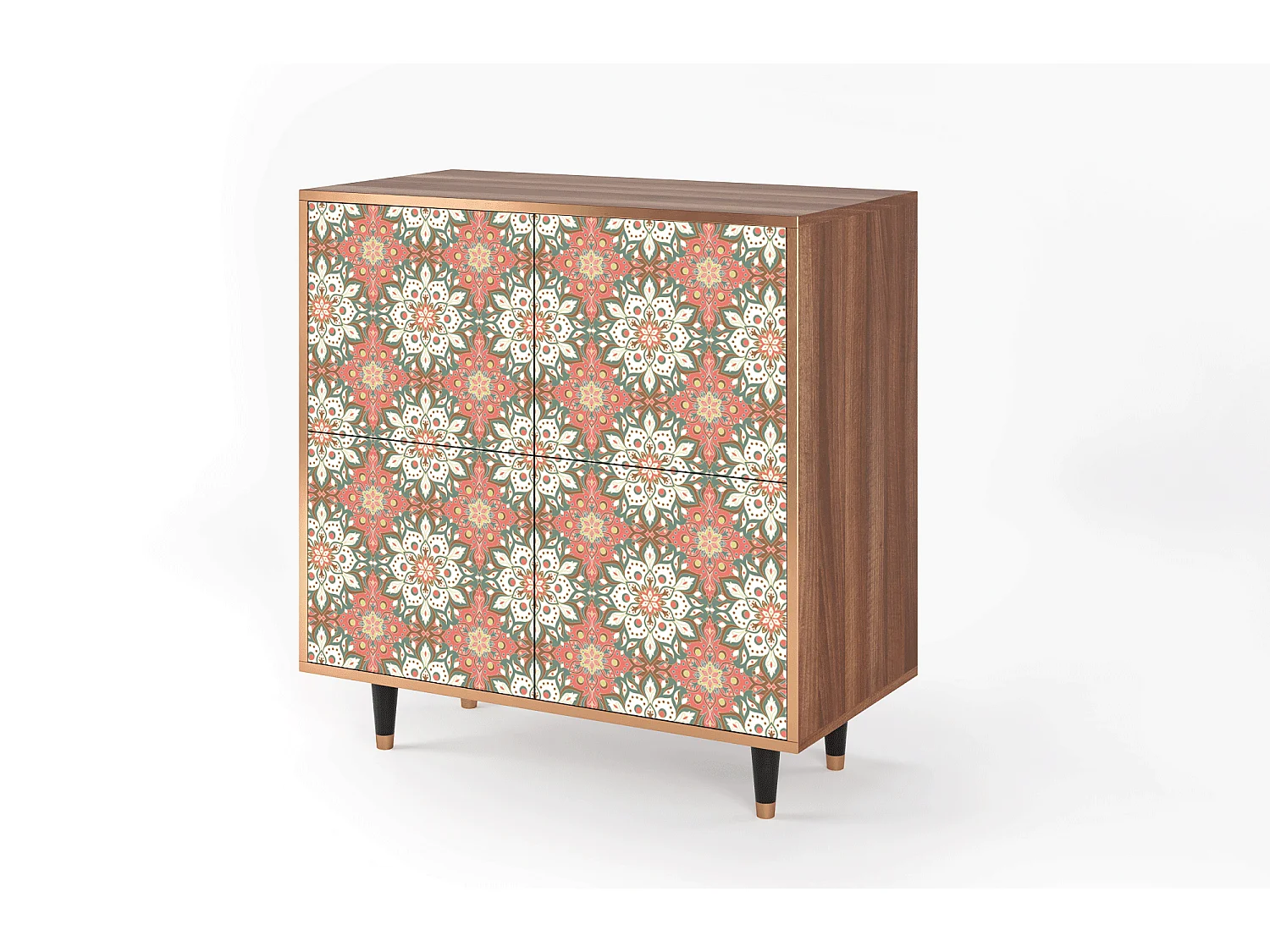 Dressoir - 94x96x48 cm - BS3 - Peach Grove, Walnoot