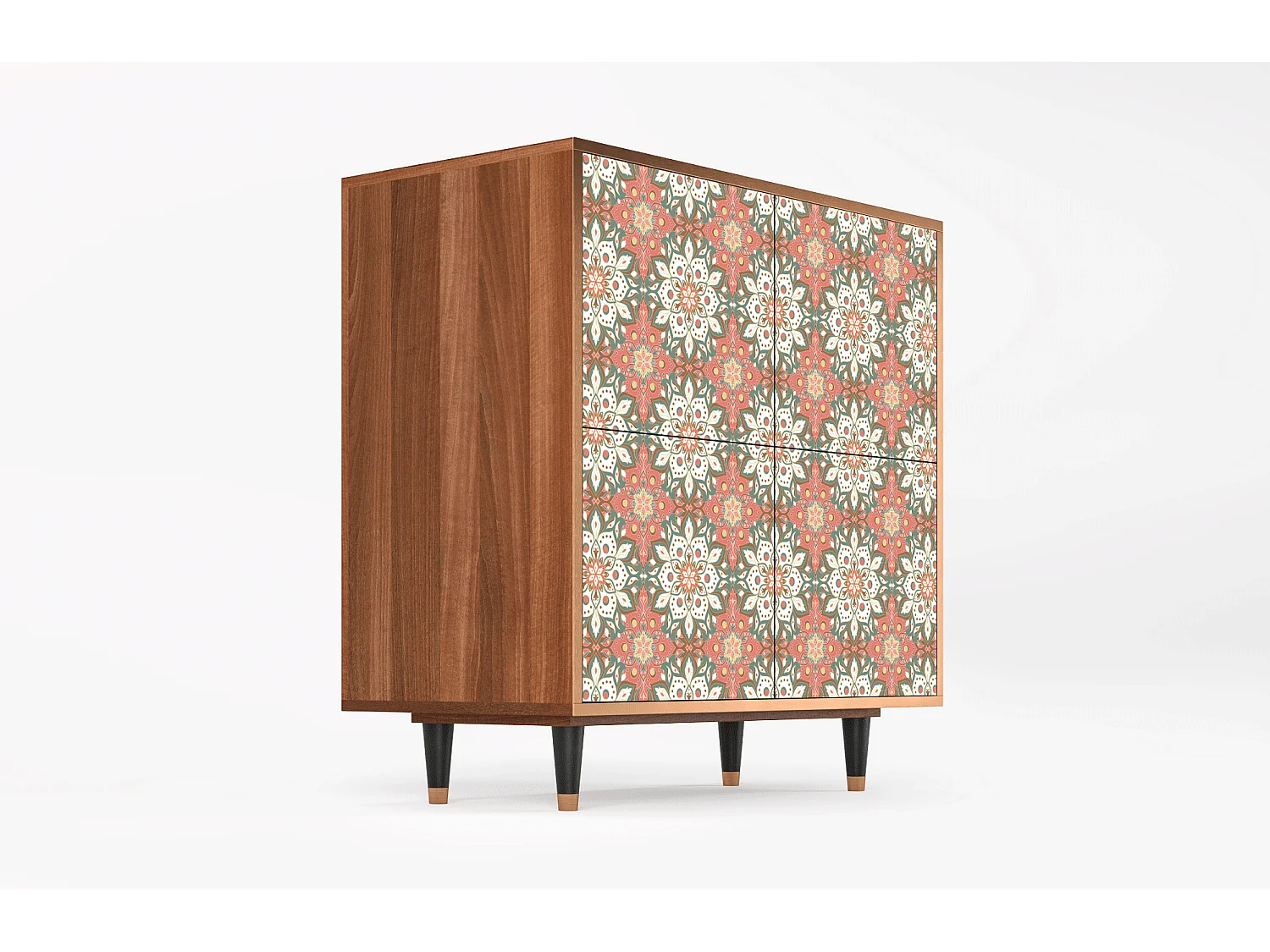 Dressoir - 94x96x48 cm - BS3 - Peach Grove, Walnoot