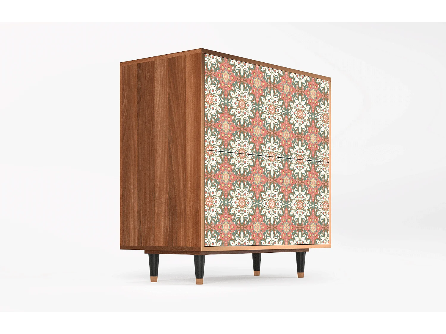 Kredens - 94x96x48 cm - BS3 - Peach Grove, Orzech