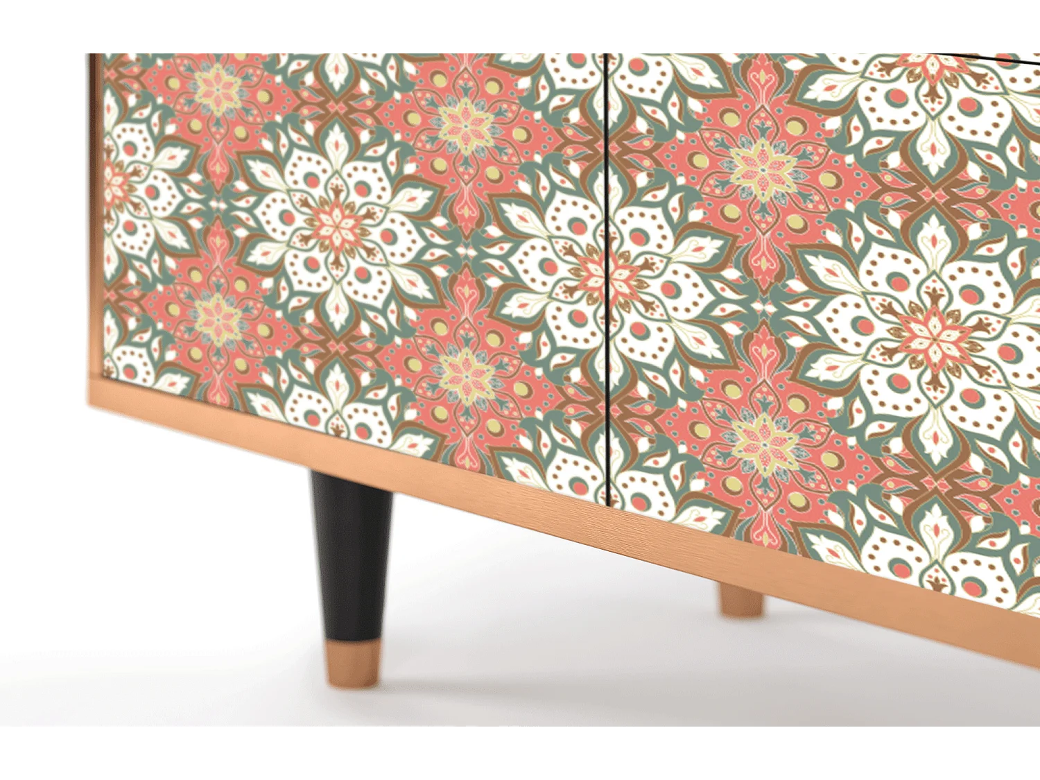 Kredens - 94x96x48 cm - BS3 - Peach Grove, Orzech