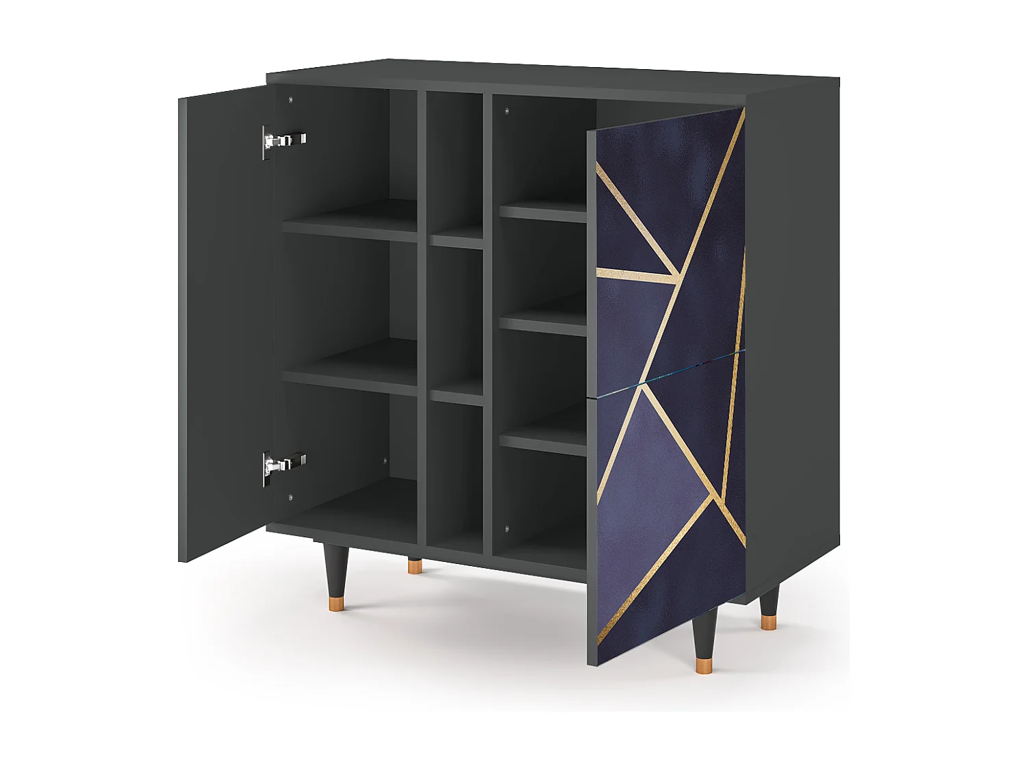 Buffet - 94х96х41 cm - BS5 - The Amethyst, Anthracite