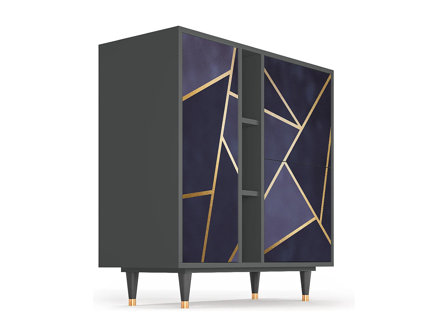 Buffet - 94х96х41 cm - BS5 - The Amethyst, Anthracite