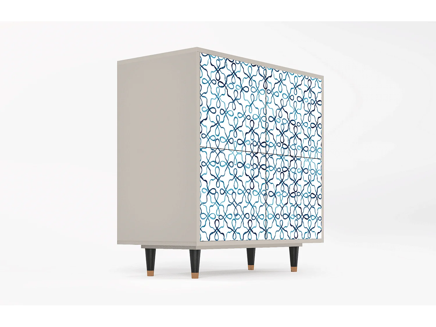 Dressoir - 94x96x48 cm - BS3 - Marine Strings, Zand