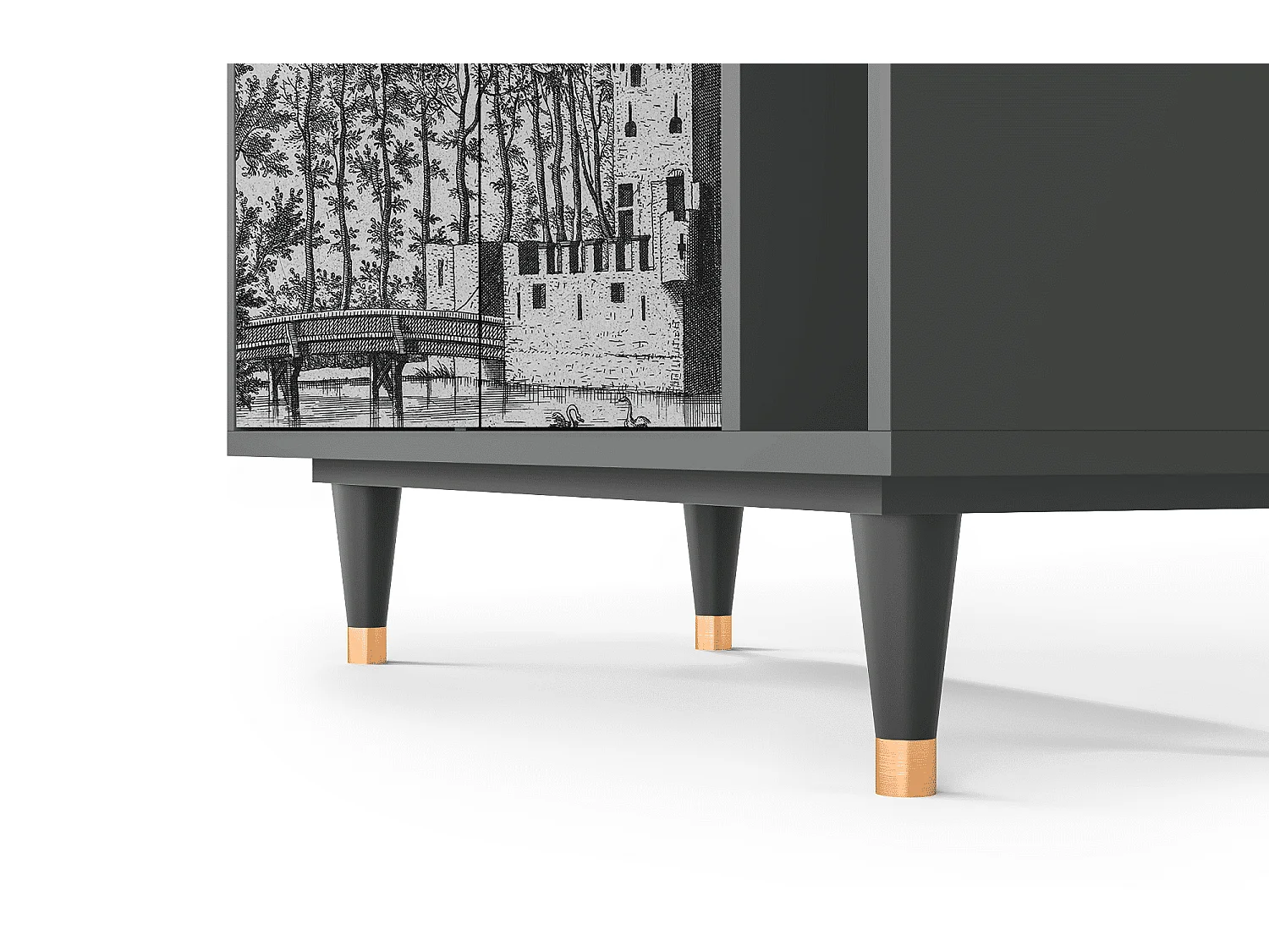 Buffet - 96х110х41 cm - BS6 - Castle by Breugel, Anthracite