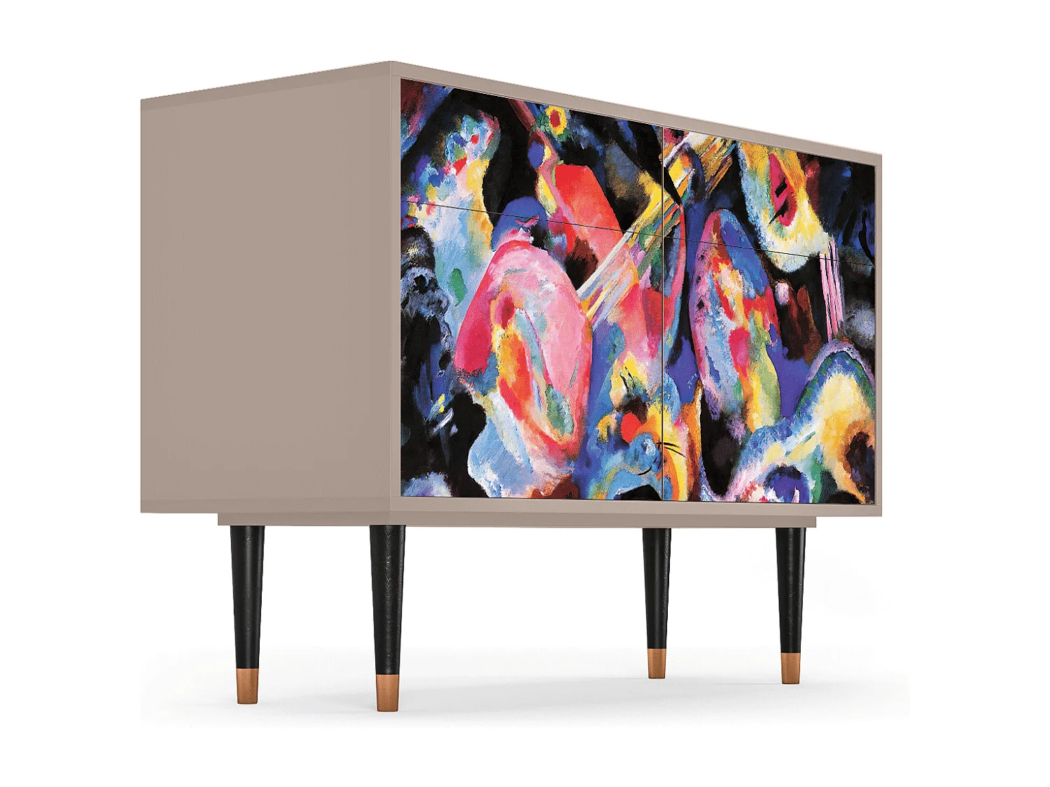 Aparador - 115x85x48 cm - BS4 - Kandinsky, Latte