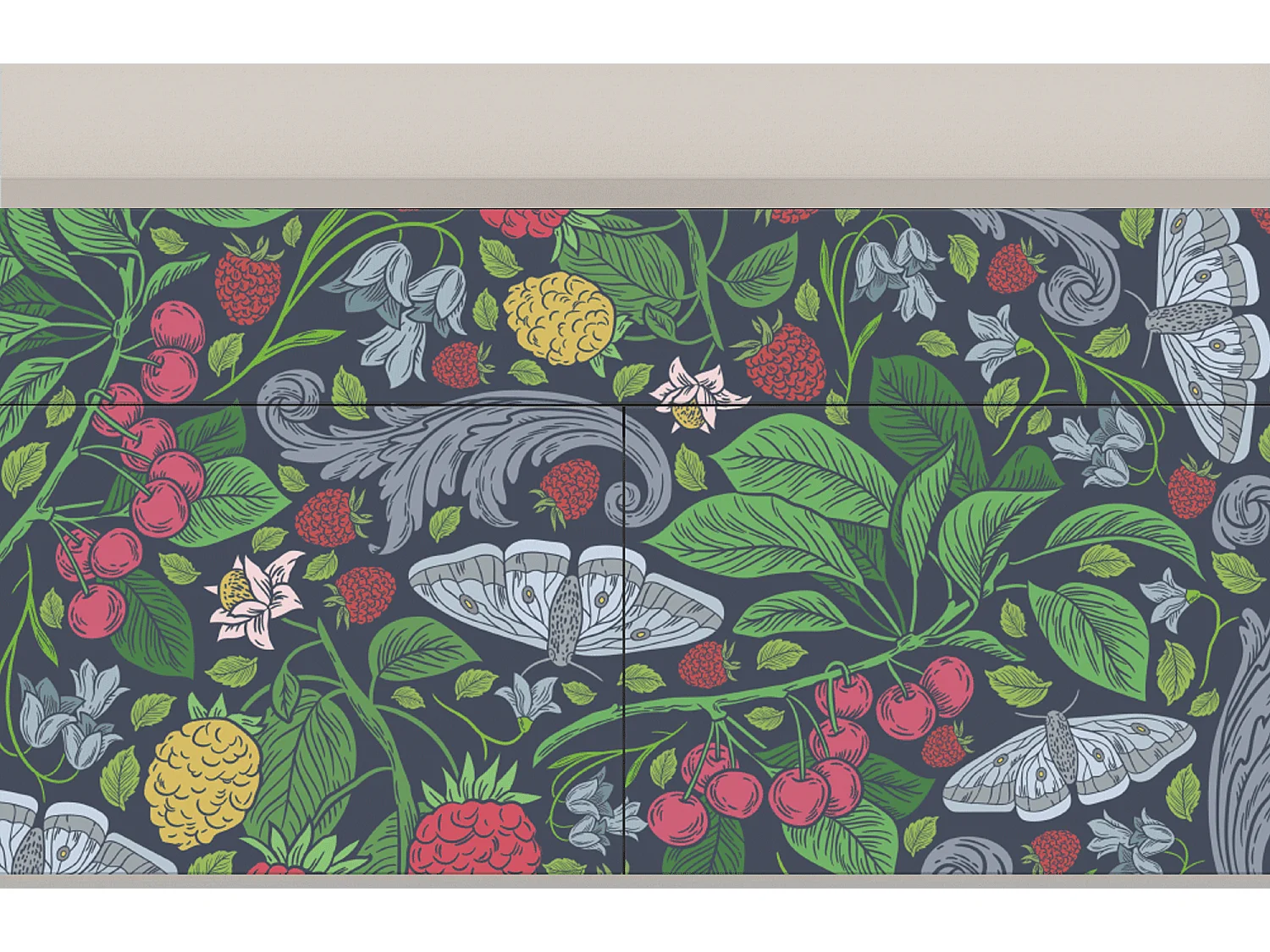 Buffet - 115x85x48 cm - BS4 - Summer Berries, Sable