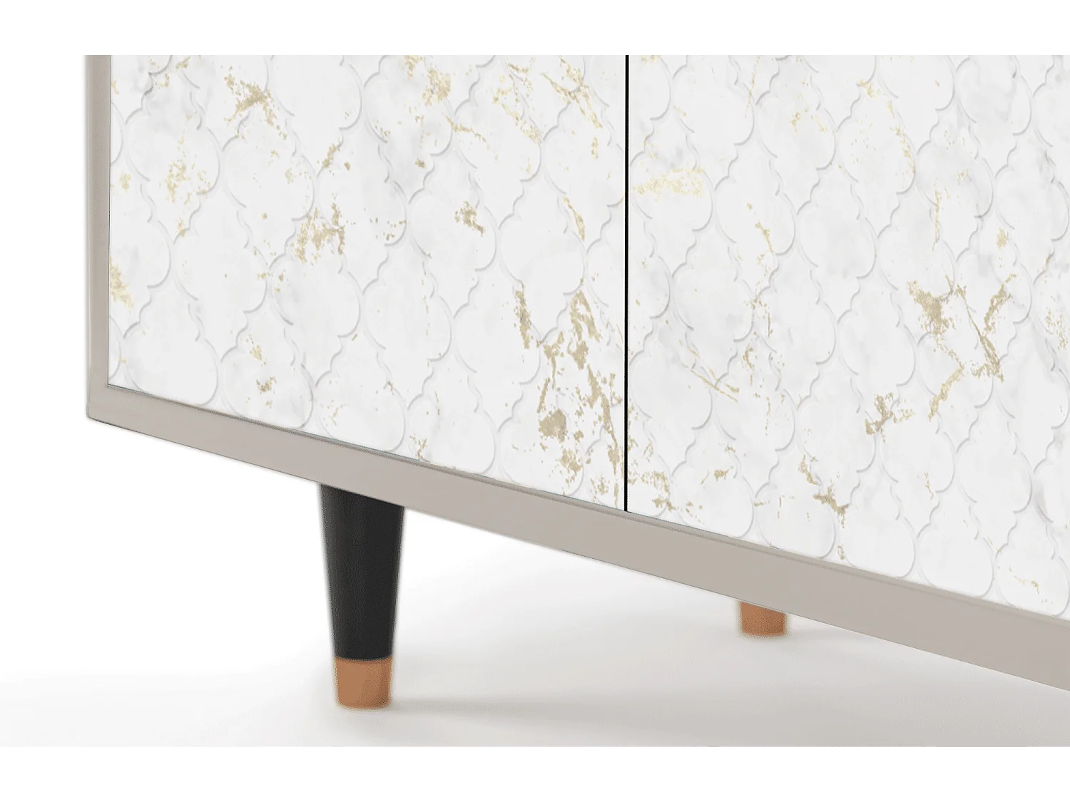 Credenza - 94x96x48 cm - BS3 - Sweet Cotton, Sabbia