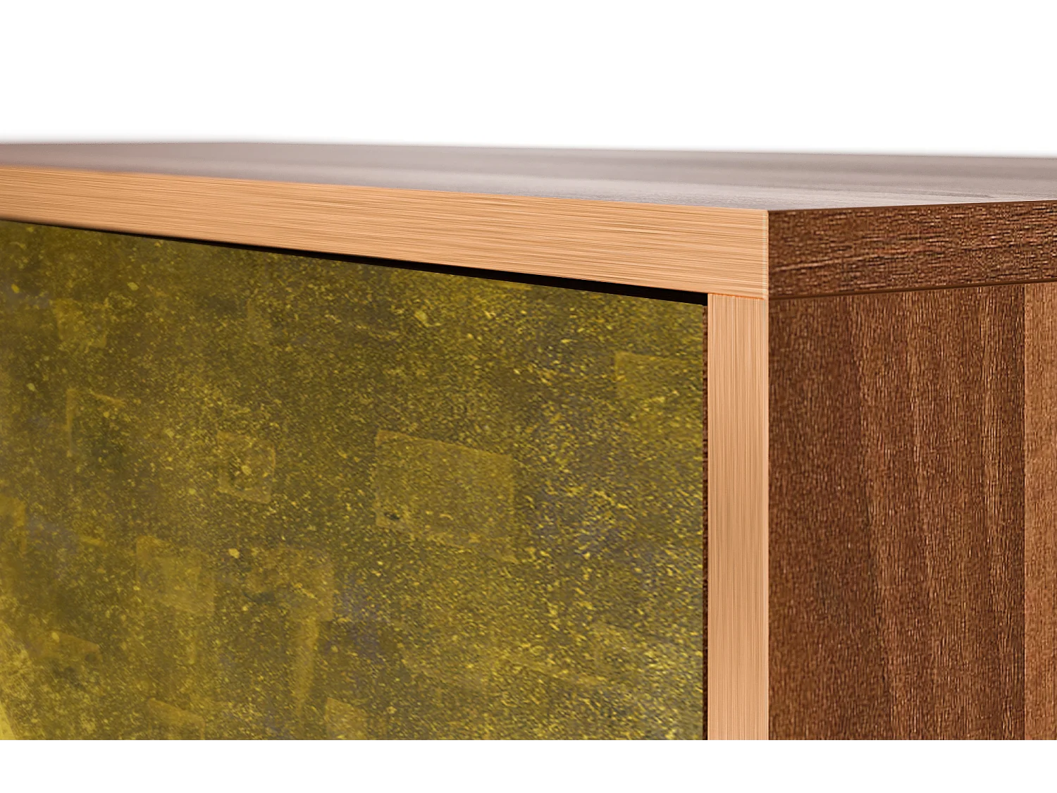 Kredens - 115х84х41 cm - S3 - The Kiss by Klimt , Orzech