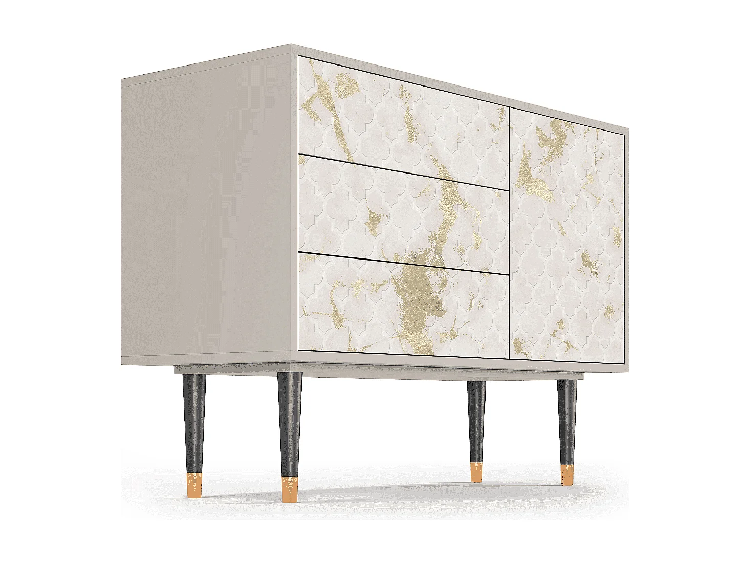 Aparador - 115х84х41 cm - S3 - Sahara desert, Areia