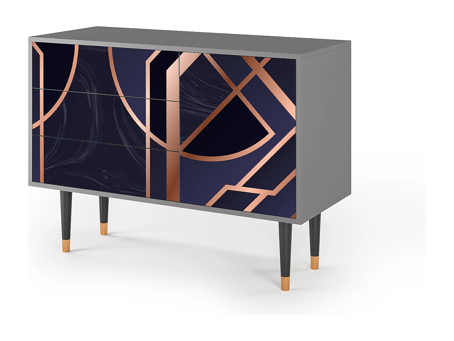 Buffet - 115х84х41 cm - S3 - Purple Temple, Gris