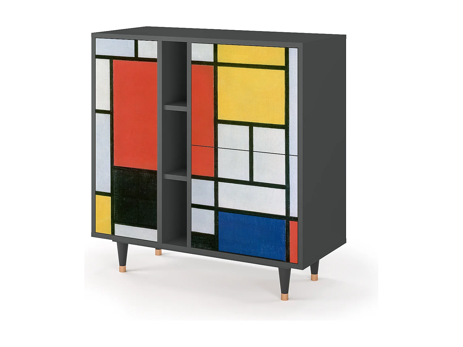 Buffet - 94х96х41 cm - BS5 - Composition, Anthracite