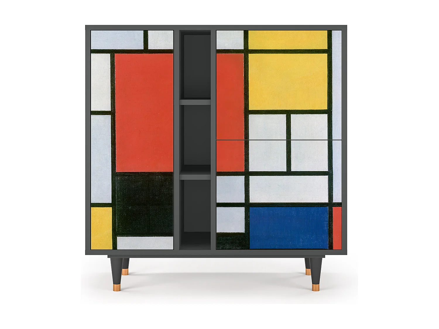 Buffet - 94х96х41 cm - BS5 - Composition, Anthracite