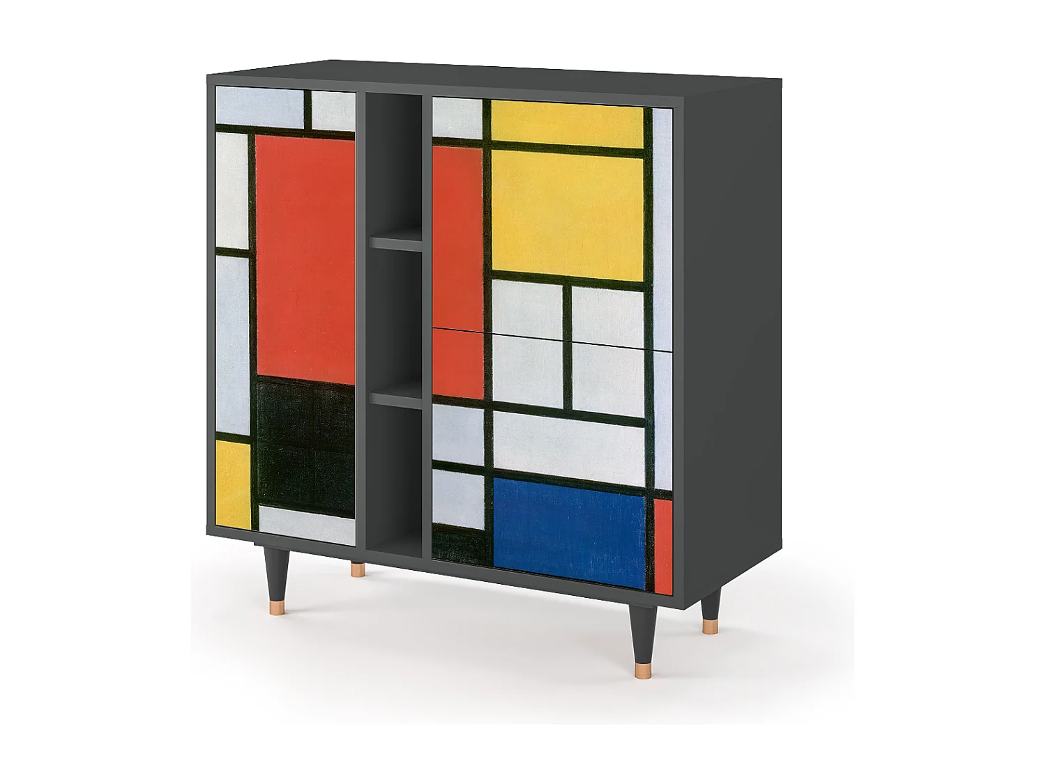 Buffet - 94х96х41 cm - BS5 - Composition, Anthracite