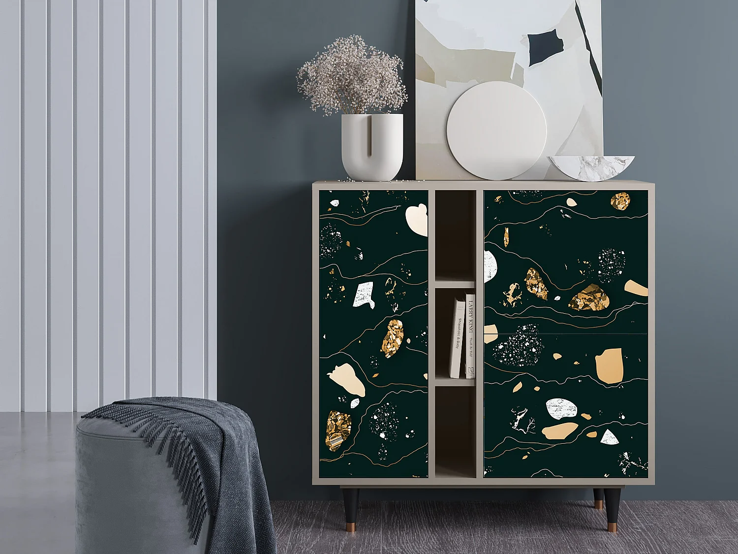 Sideboard - 94х96х41 cm - BS5 - Space Rocks, Sand