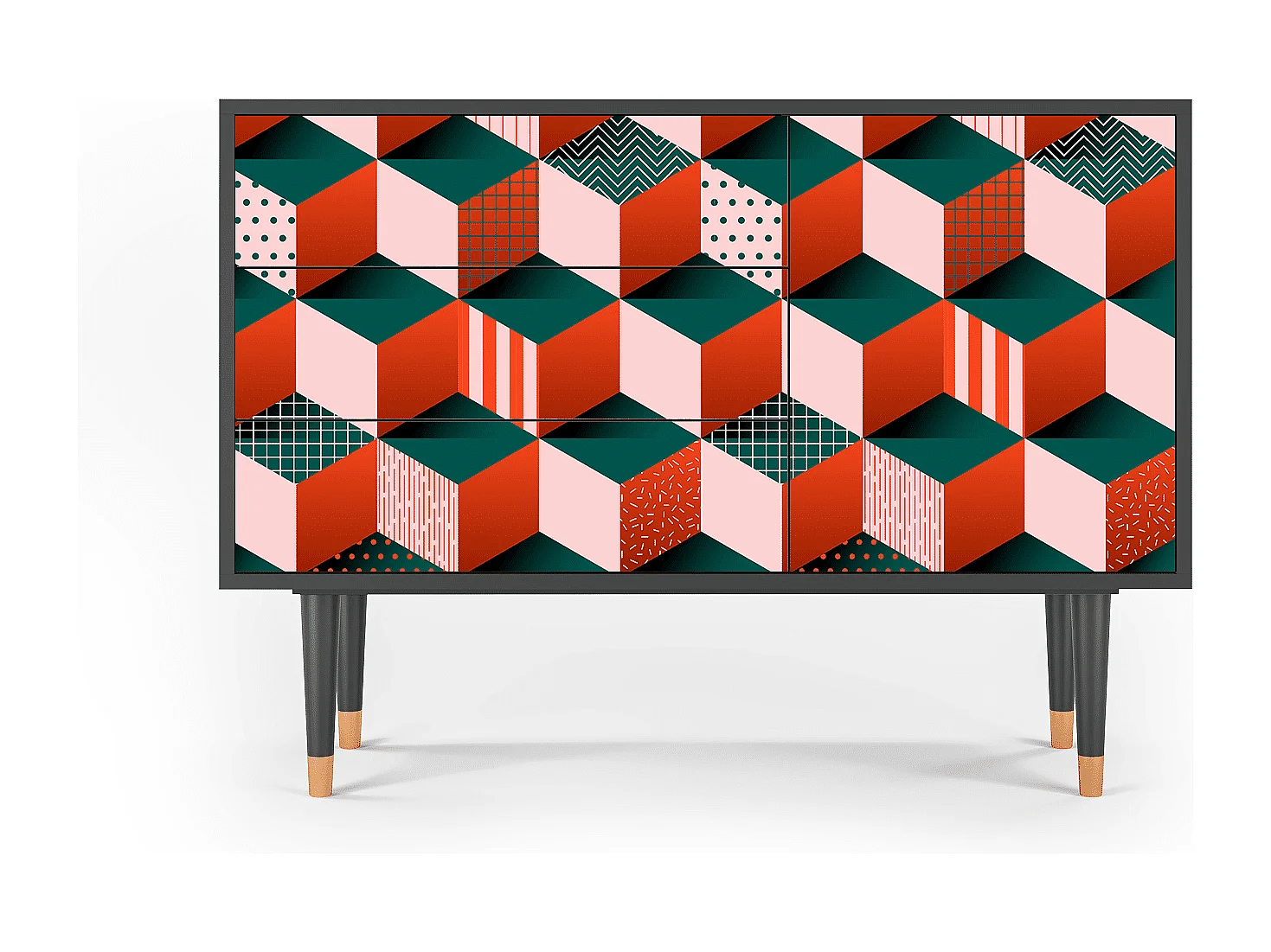 Aparador - 115х84х41 cm - S3 - Pepsi-Cola, Antracita