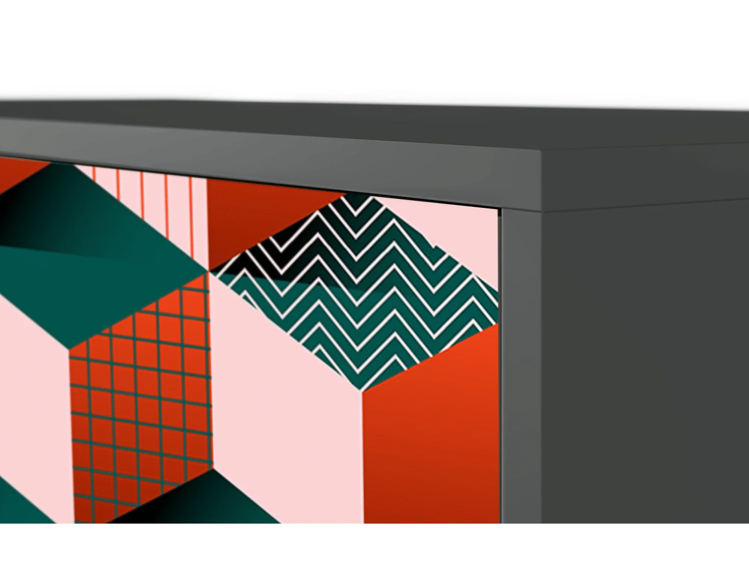 Aparador - 115х84х41 cm - S3 - Pepsi-Cola, Antracita