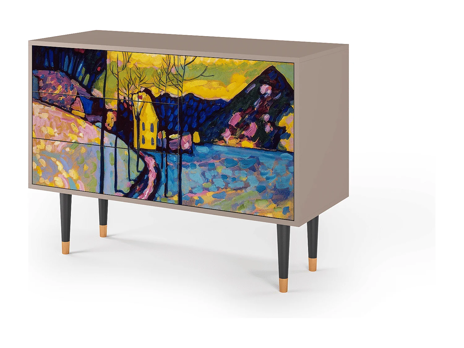 Buffet - 115х84х41 cm - S3 - Winter Landscape, Latte