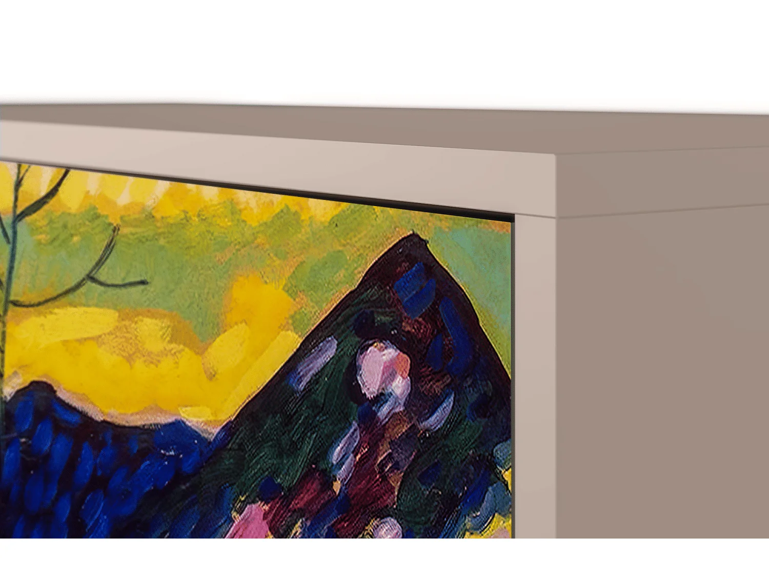 Aparador - 115х84х41 cm - S3 - Winter Landscape, Latte