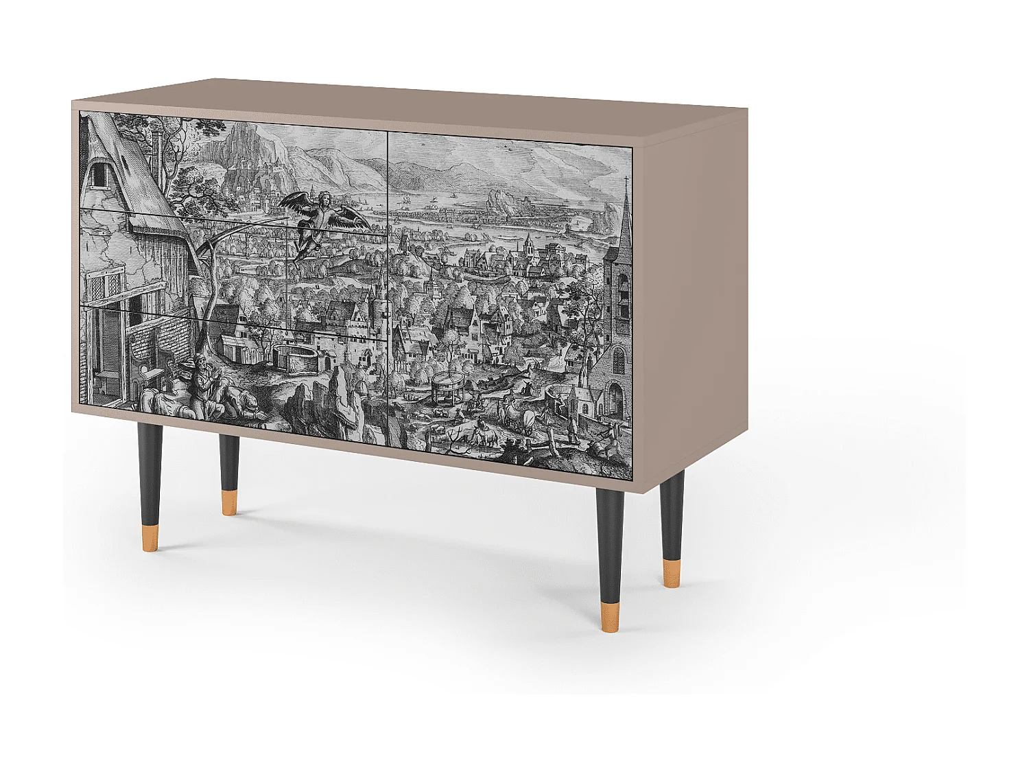 Credenza - 115х84х41 cm - S3 - Departure, Latte