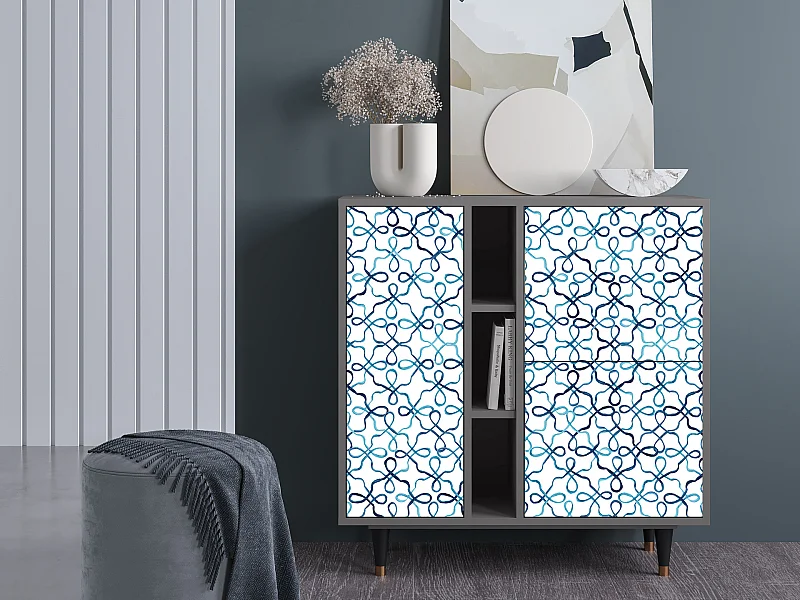 Buffet - 94х96х41 cm - BS5 - Marine Strings, Gris