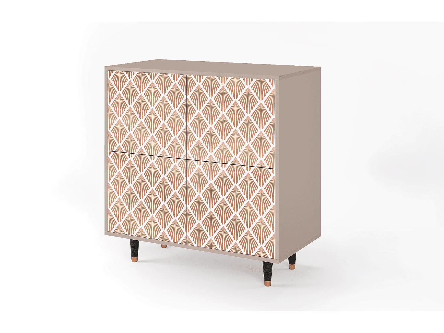 Credenza - 94x96x48 cm - BS3 - Pastel Sunrise, Latte