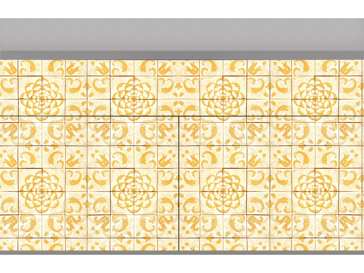 Buffet - 115x85x48 cm - BS4 - Sunshiny Tile, Gris