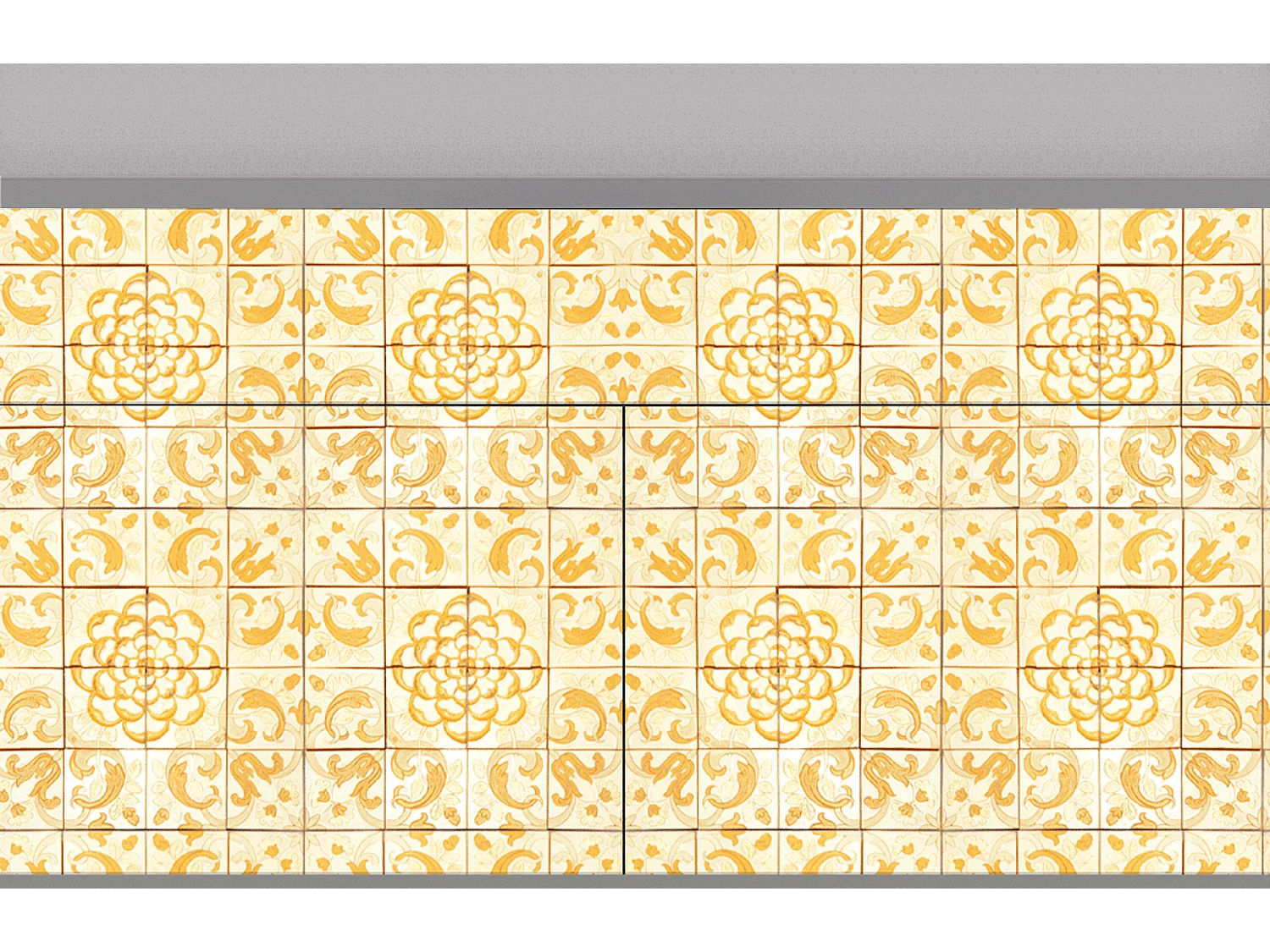 Buffet - 115x85x48 cm - BS4 - Sunshiny Tile, Gris