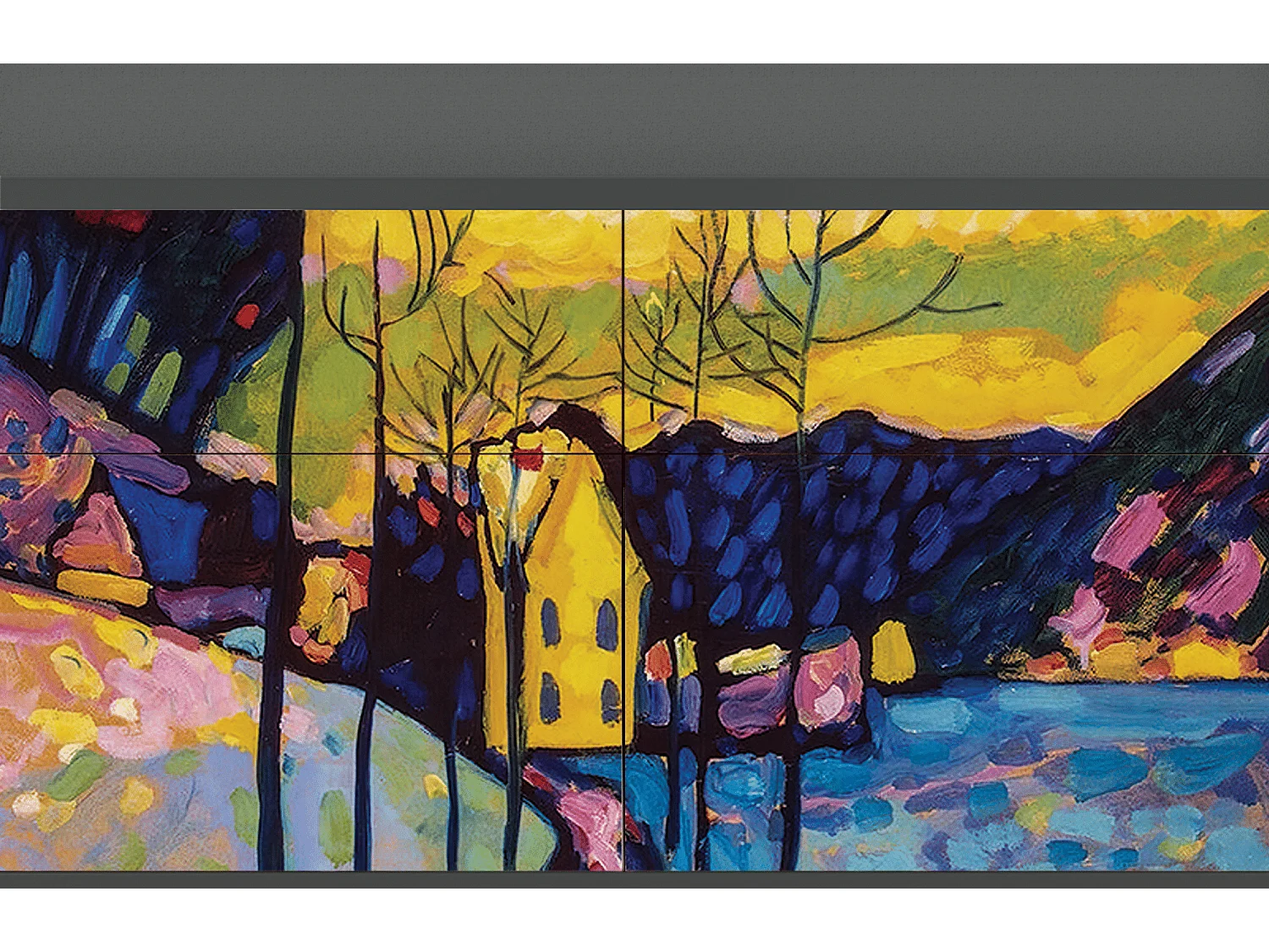 Aparador - 115x85x48 cm - BS4 - Winter Landscape, Antracite