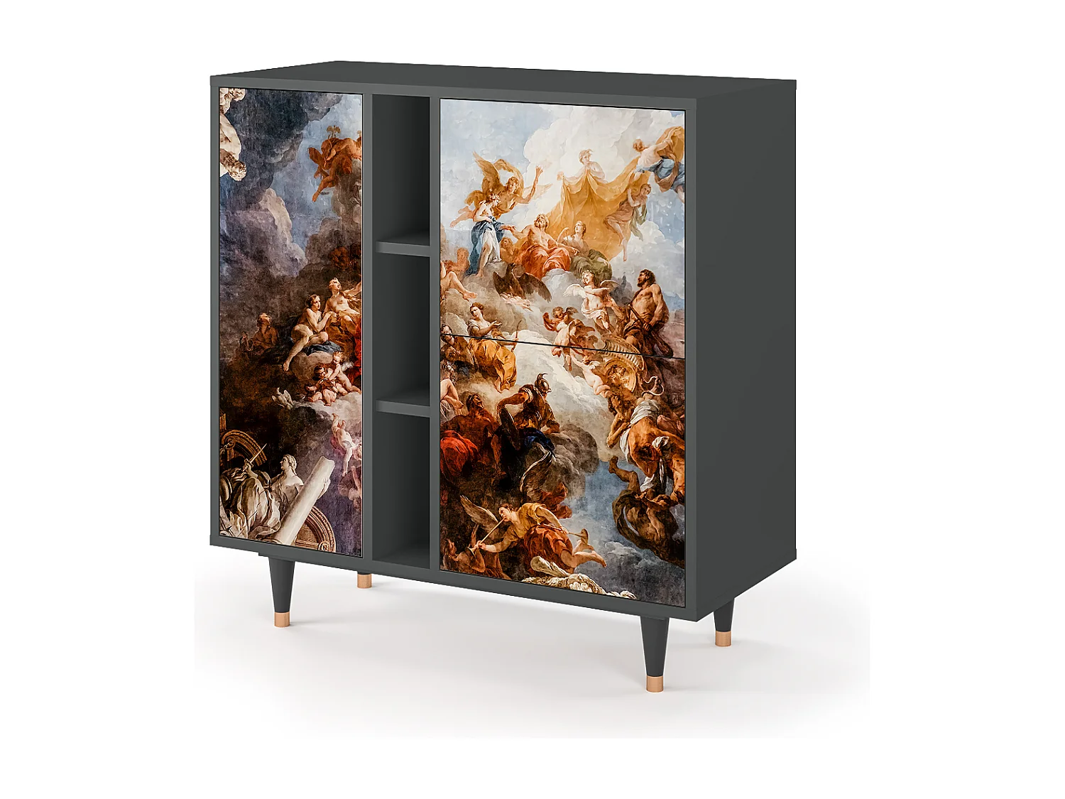 Buffet - 94х96х41 cm - BS5 - Versailles, Anthracite