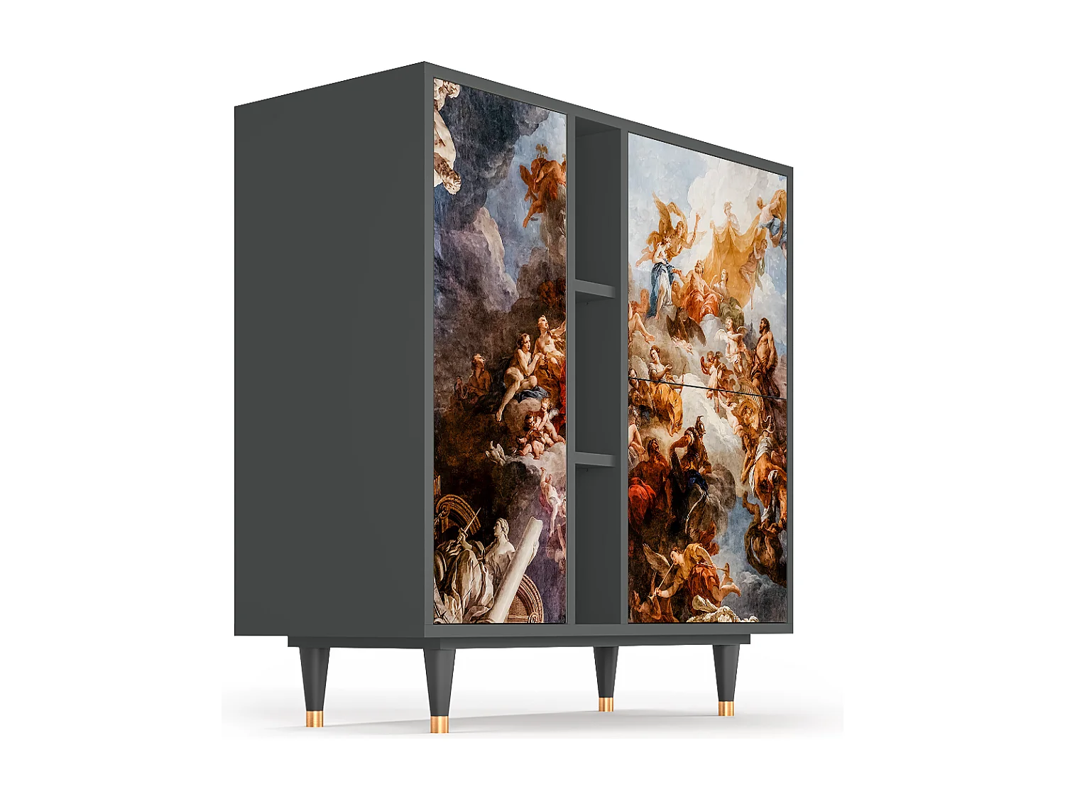 Buffet - 94х96х41 cm - BS5 - Versailles, Anthracite