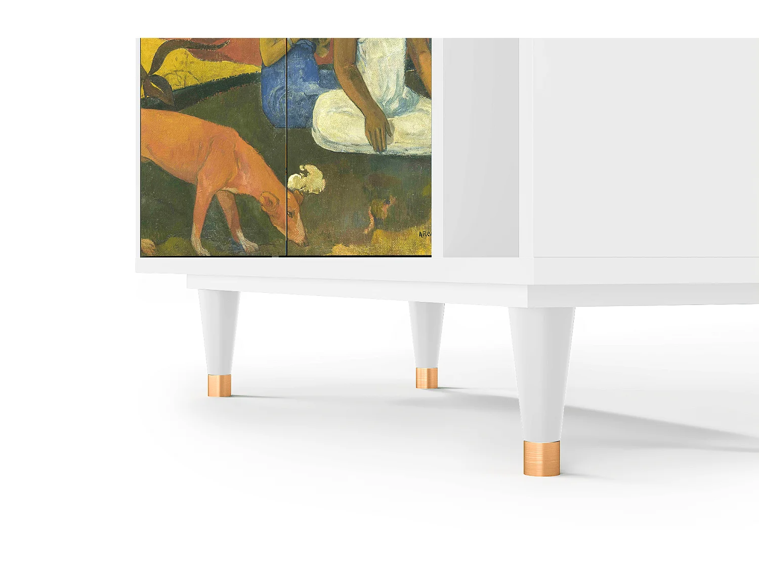 Kredens - 96х110х41 cm - BS6 - Arearea , Biały