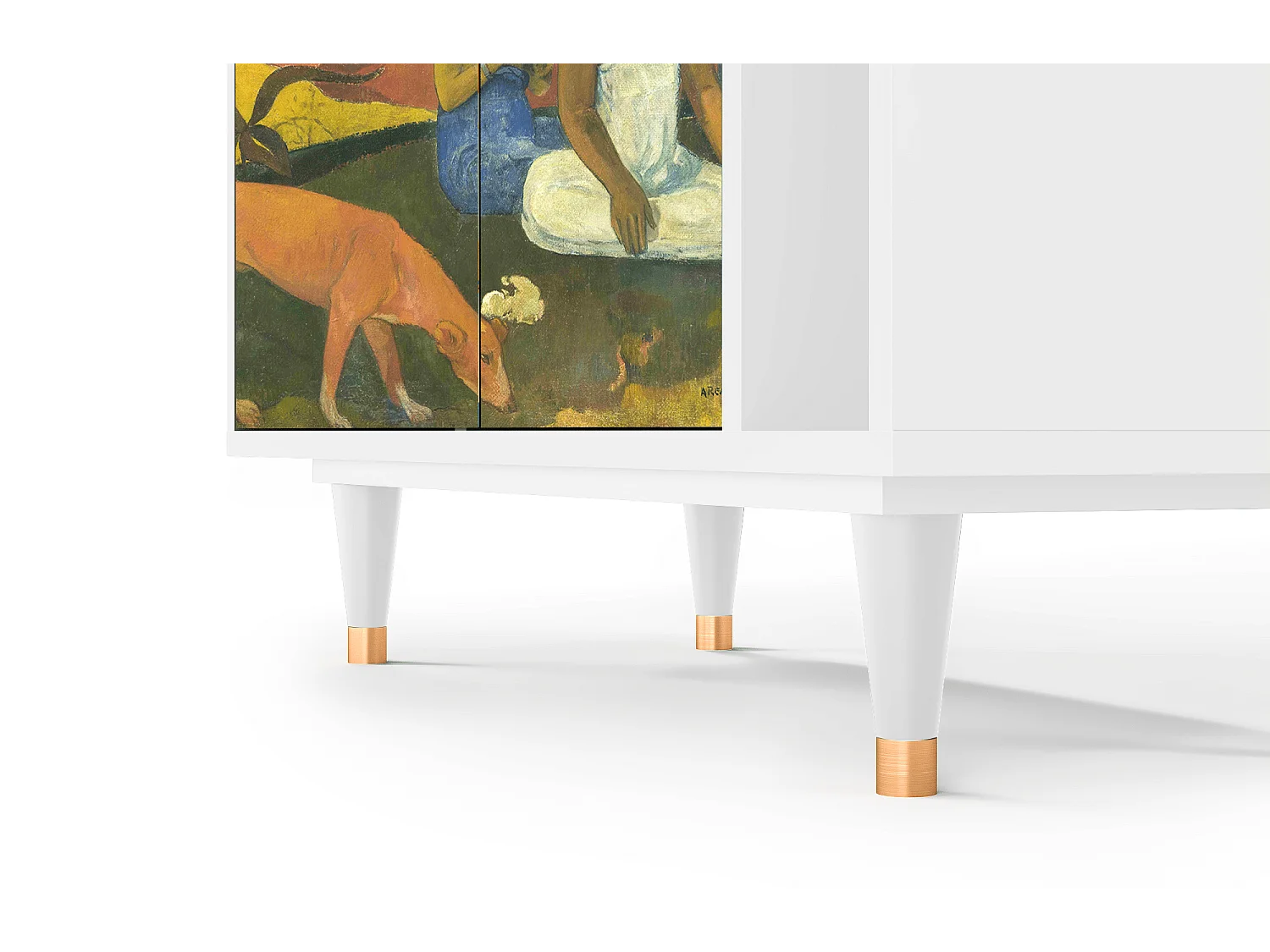 Kredens - 96х110х41 cm - BS6 - Arearea , Biały