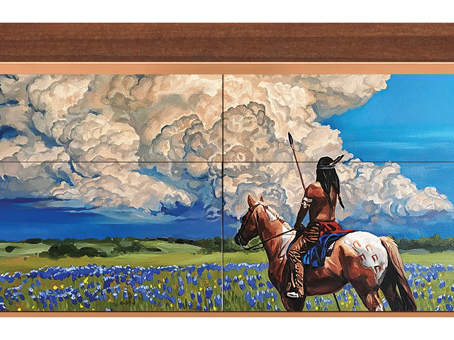 Buffet - 115x85x48 cm - BS4 - Thunderheads by Dean, Noyer