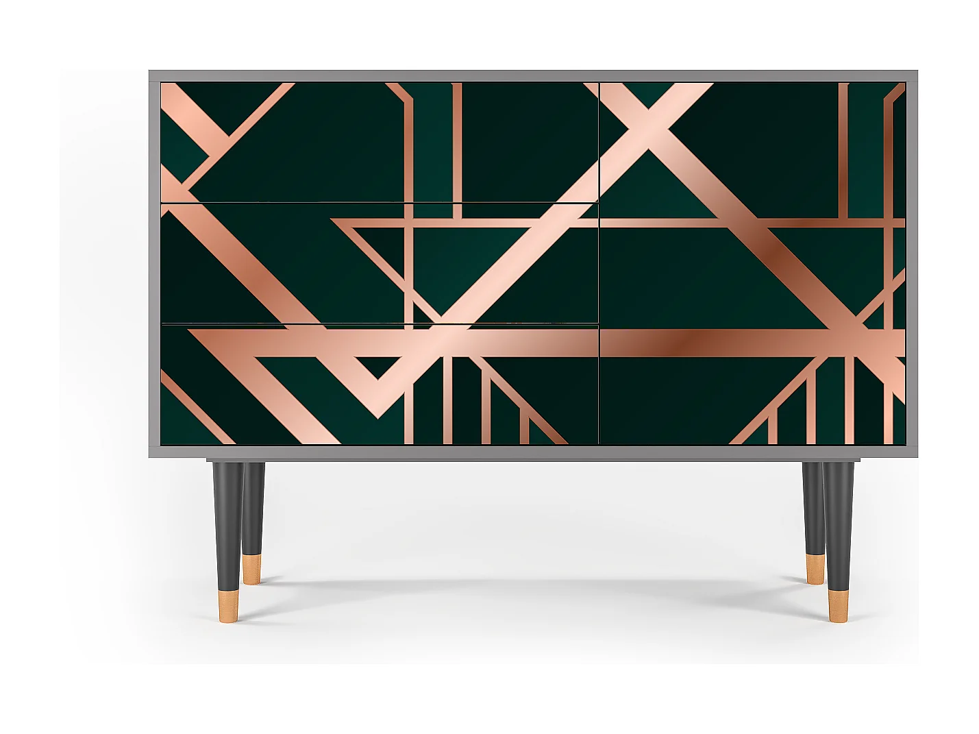 Buffet - 115х84х41 cm - S3 - Emerald Gatsby, Gris