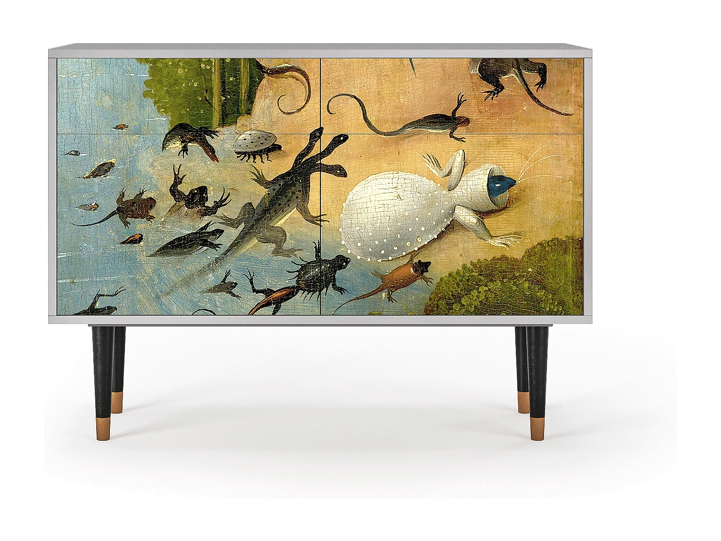 Aparador - 115x85x48 cm - BS4 - The Garden by Bosch, Cinza