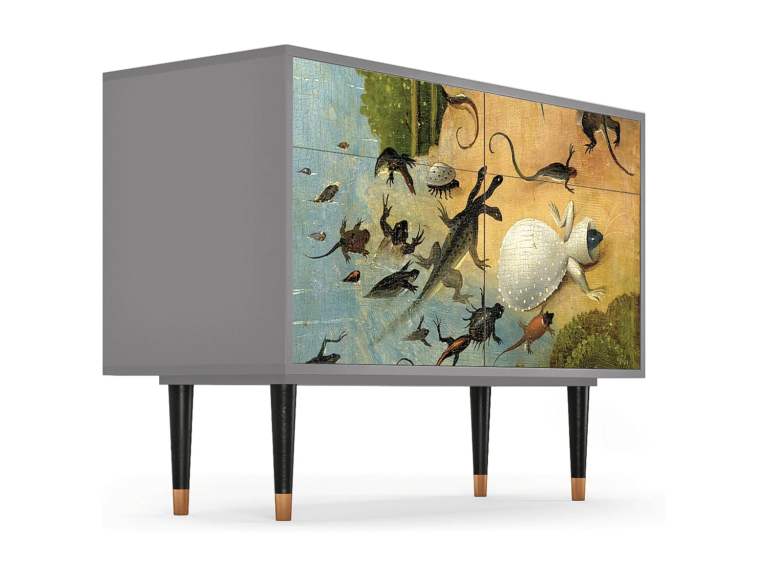 Aparador - 115x85x48 cm - BS4 - The Garden by Bosch, Cinza