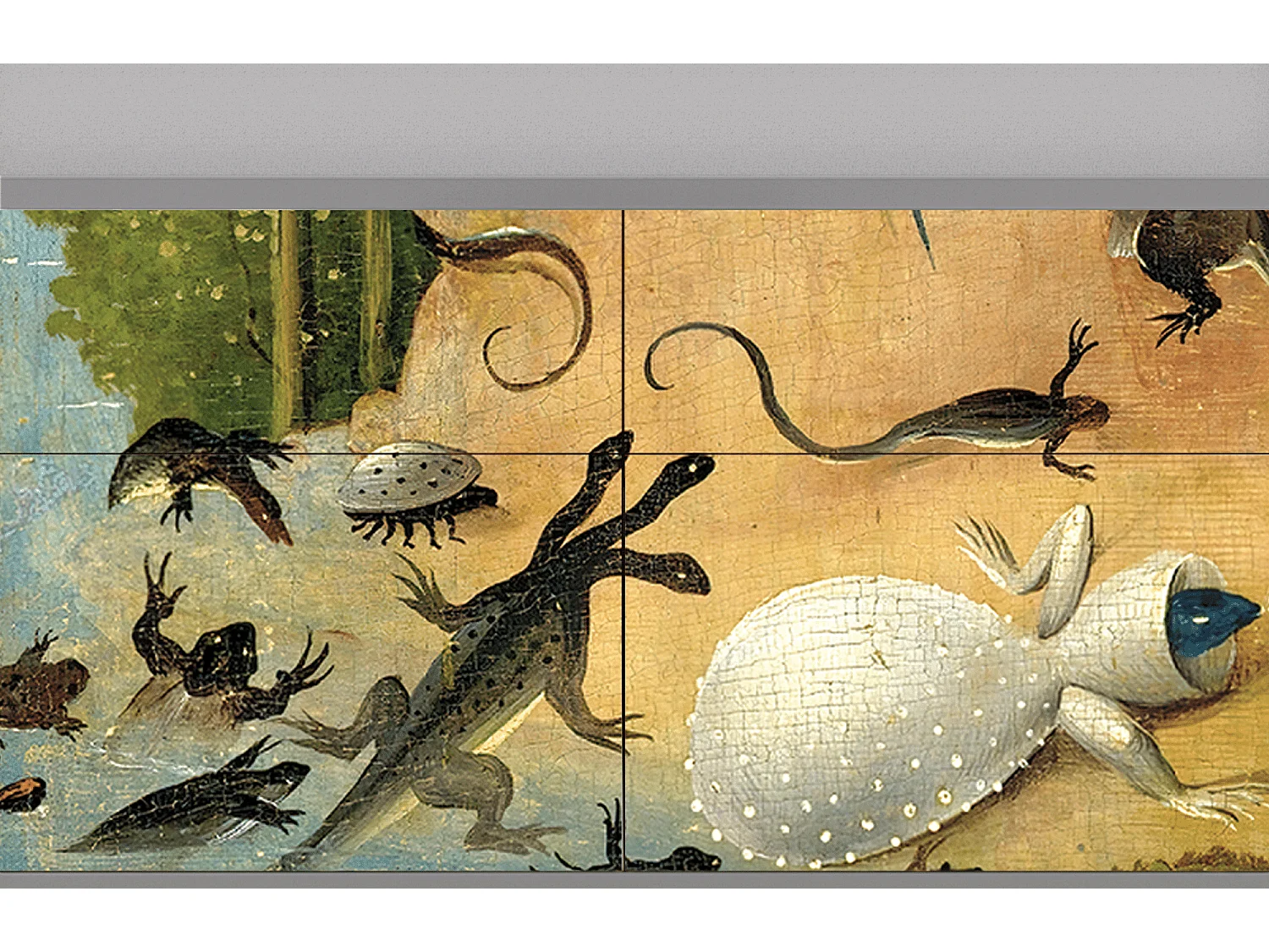 Aparador - 115x85x48 cm - BS4 - The Garden by Bosch, Cinza