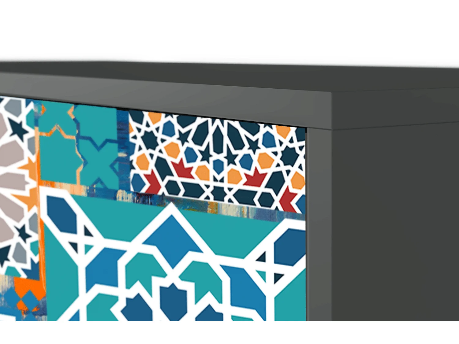 Buffet - 115х84х41 cm - S3 - Moroccan Market, Anthracite