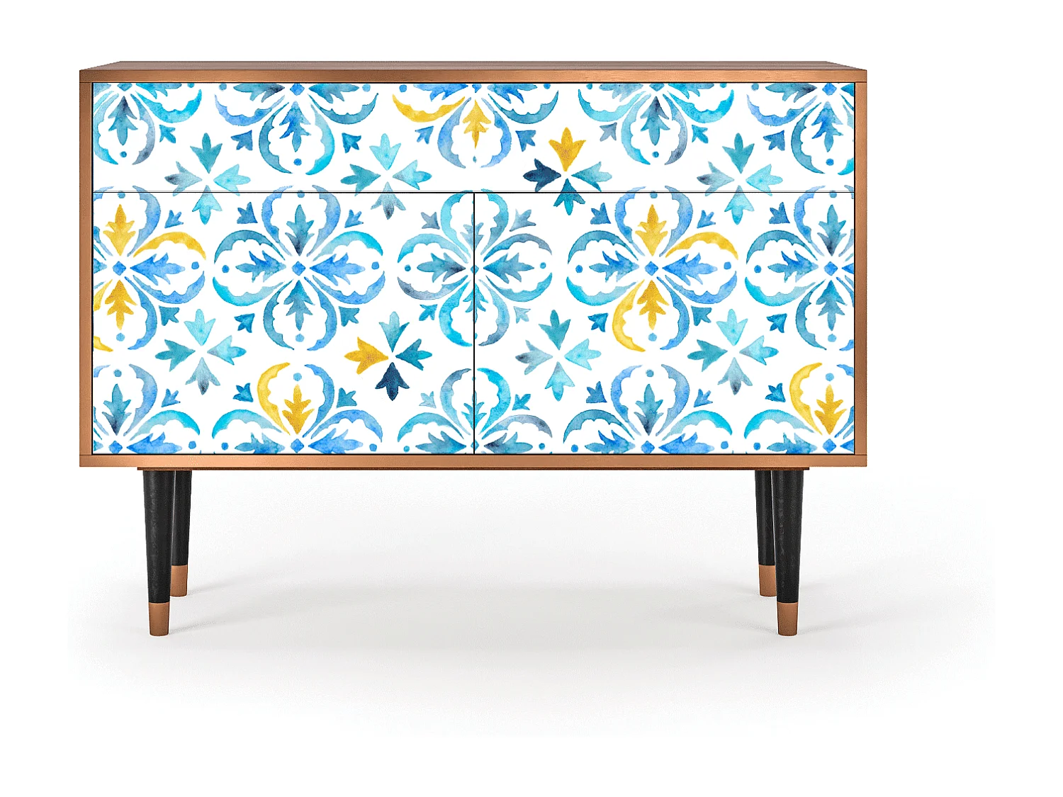 Dressoir - 115x85x48 cm - BS4 - Lisbon Flover, Walnoot
