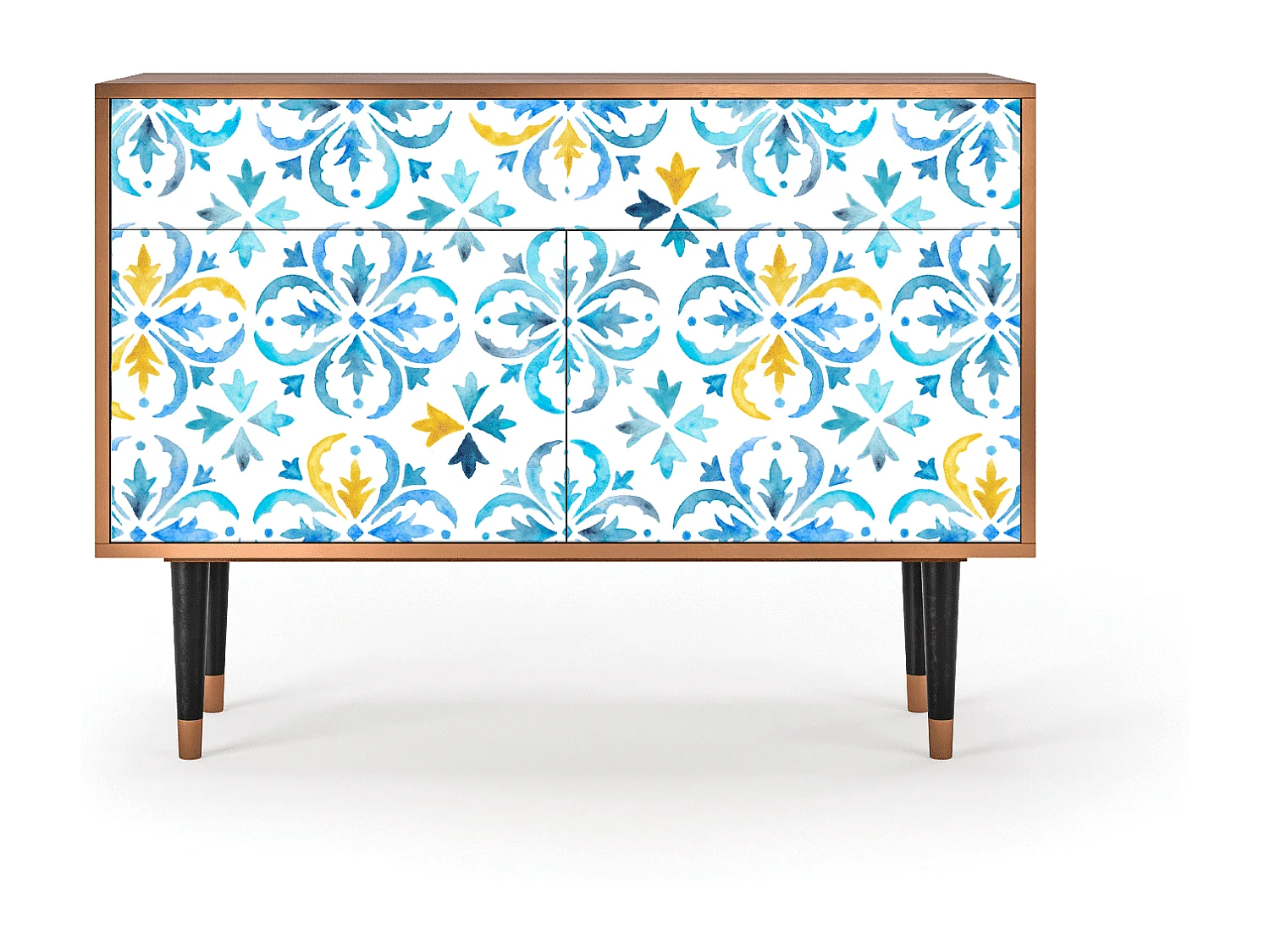 Credenza - 115x85x48 cm - BS4 - Lisbon Flover, Noce